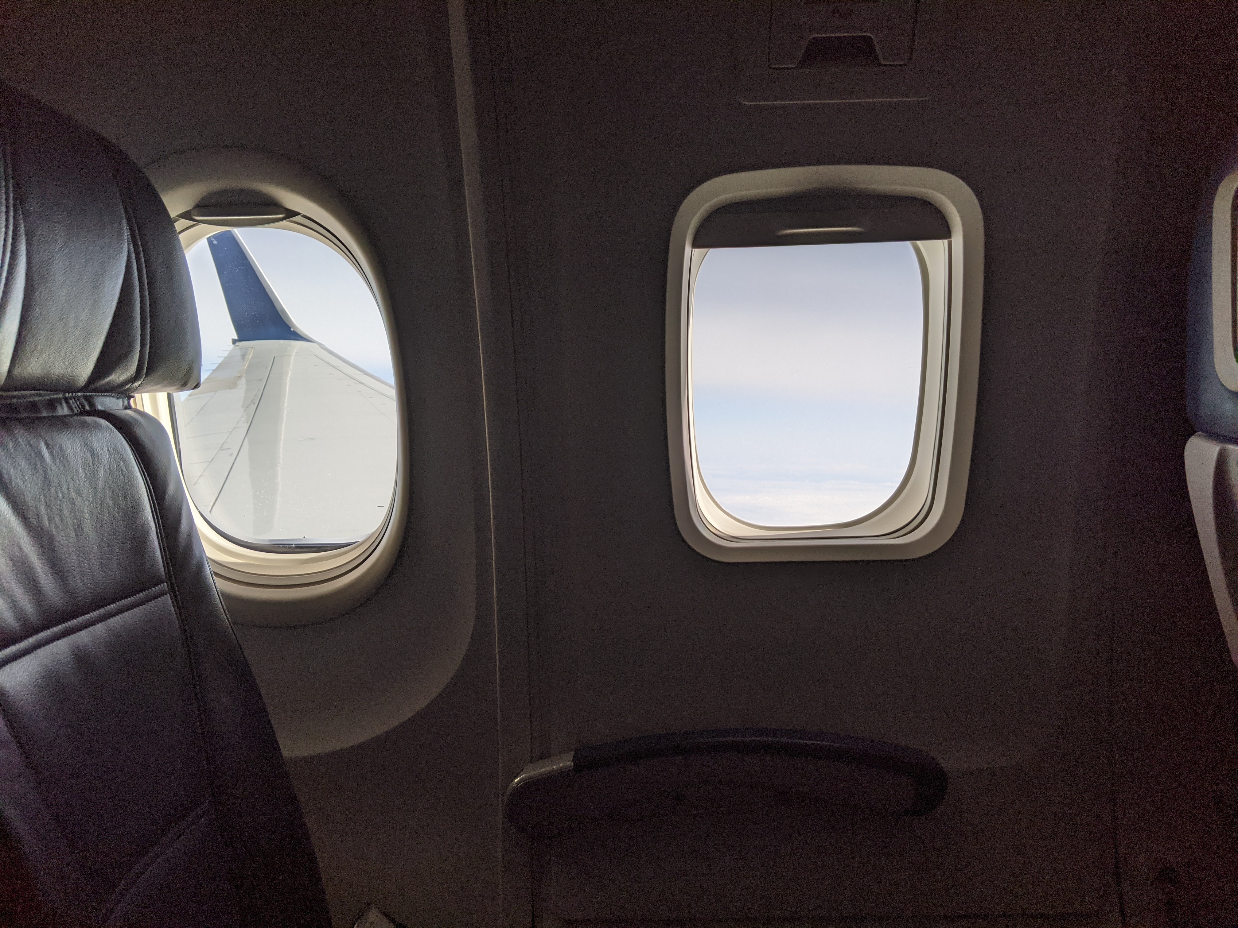 Delta 757 Economy Cabin In Flight