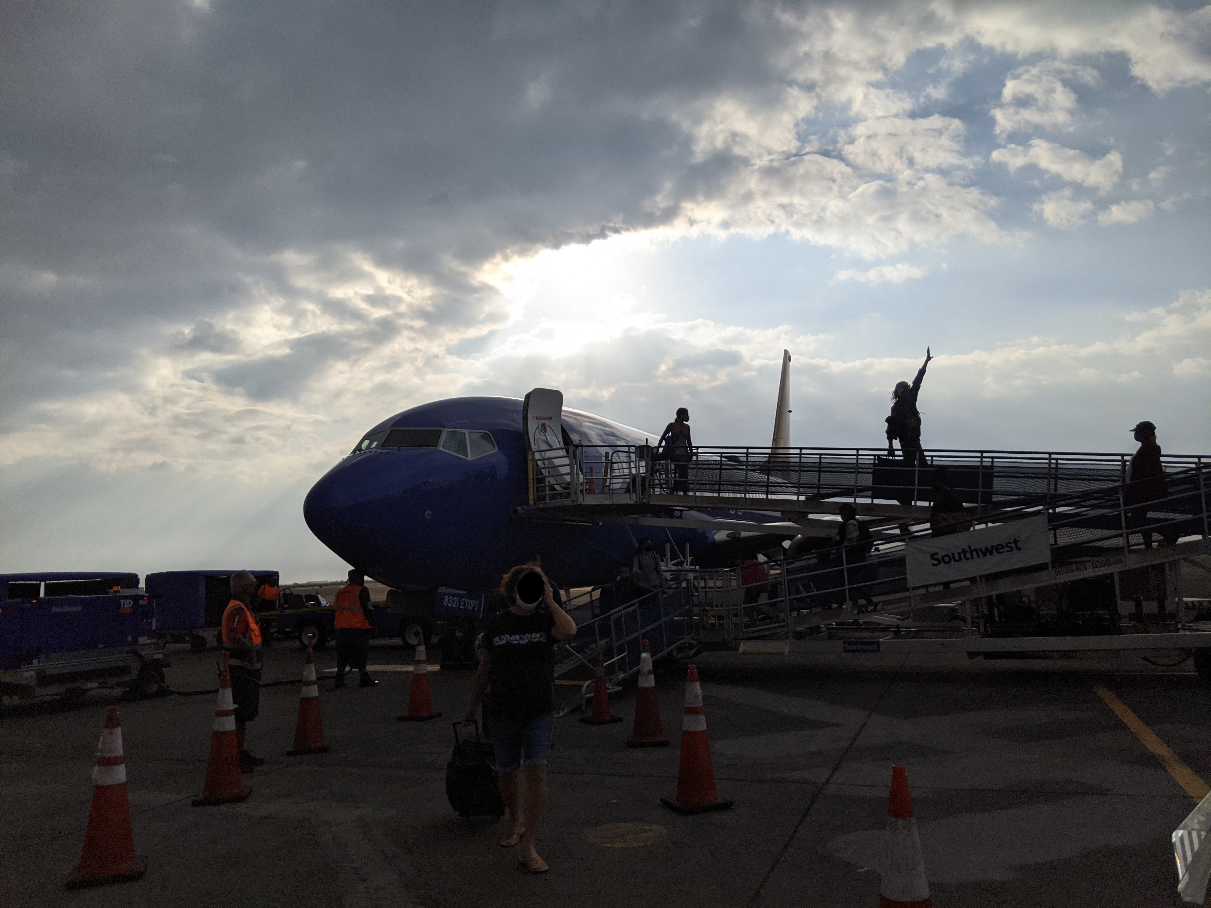 Southwest Airlines Hawaii Arrival KOA