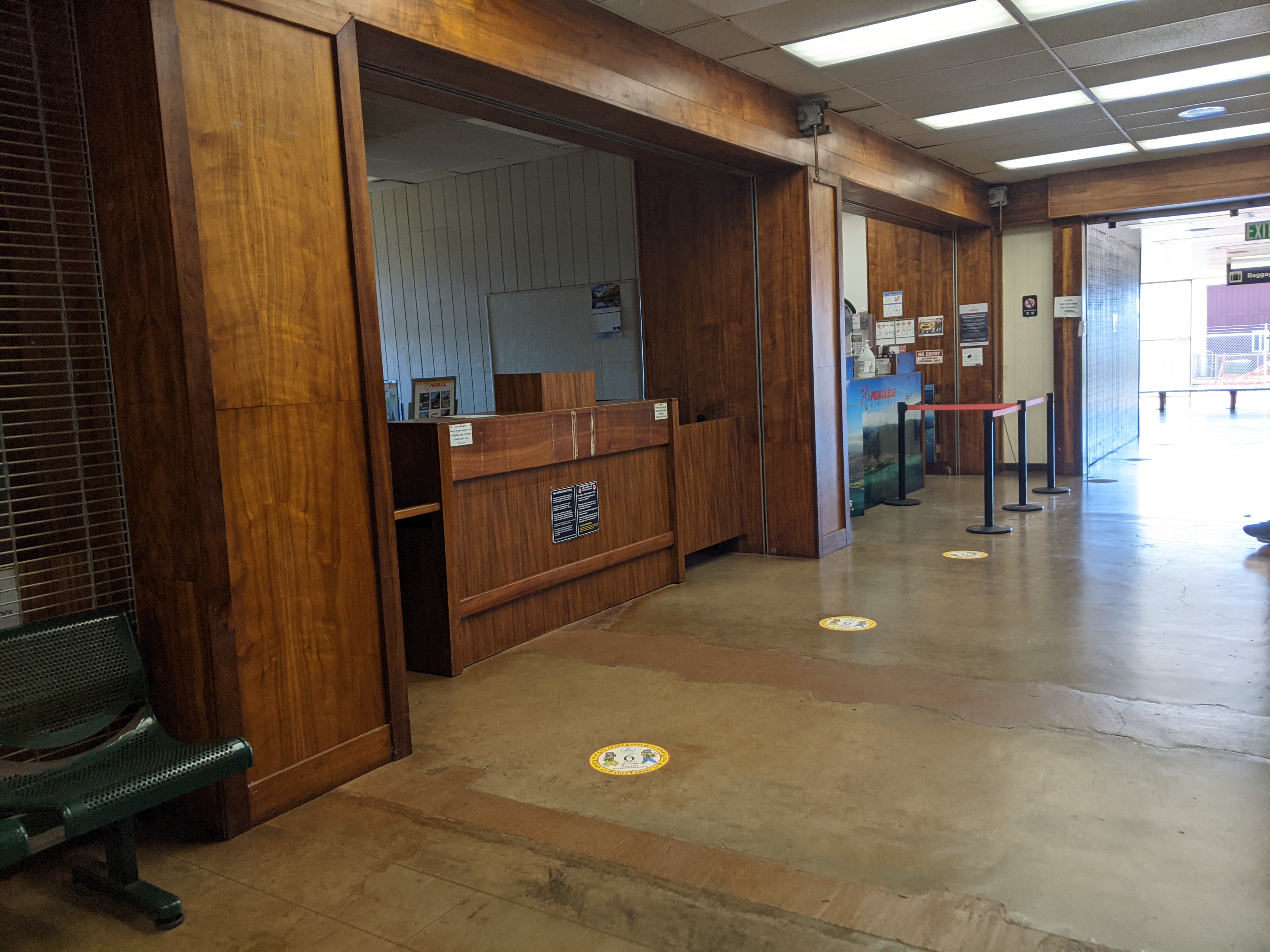 Molokai Airport Check In