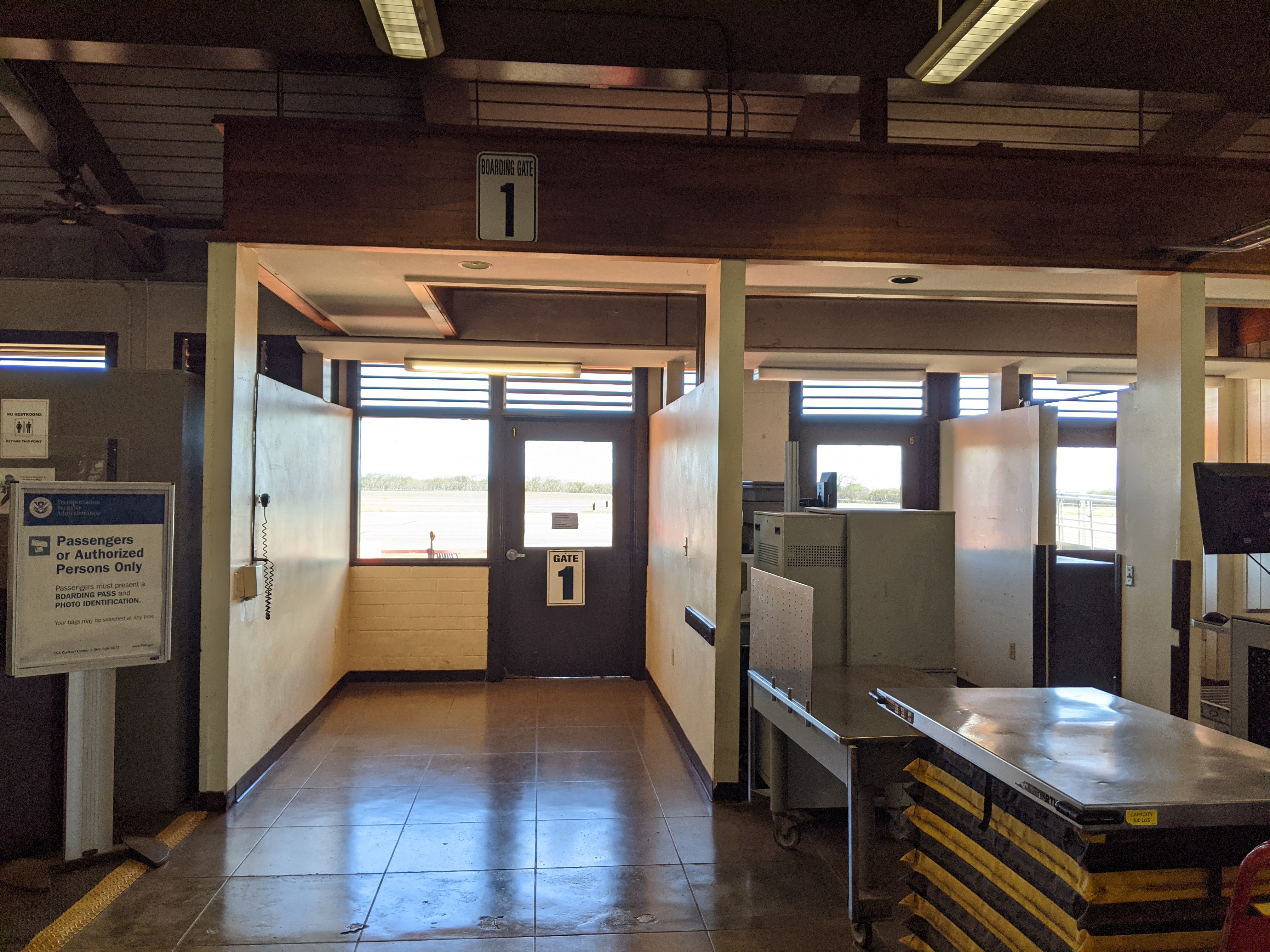 Molokai Airport Boarding Gate