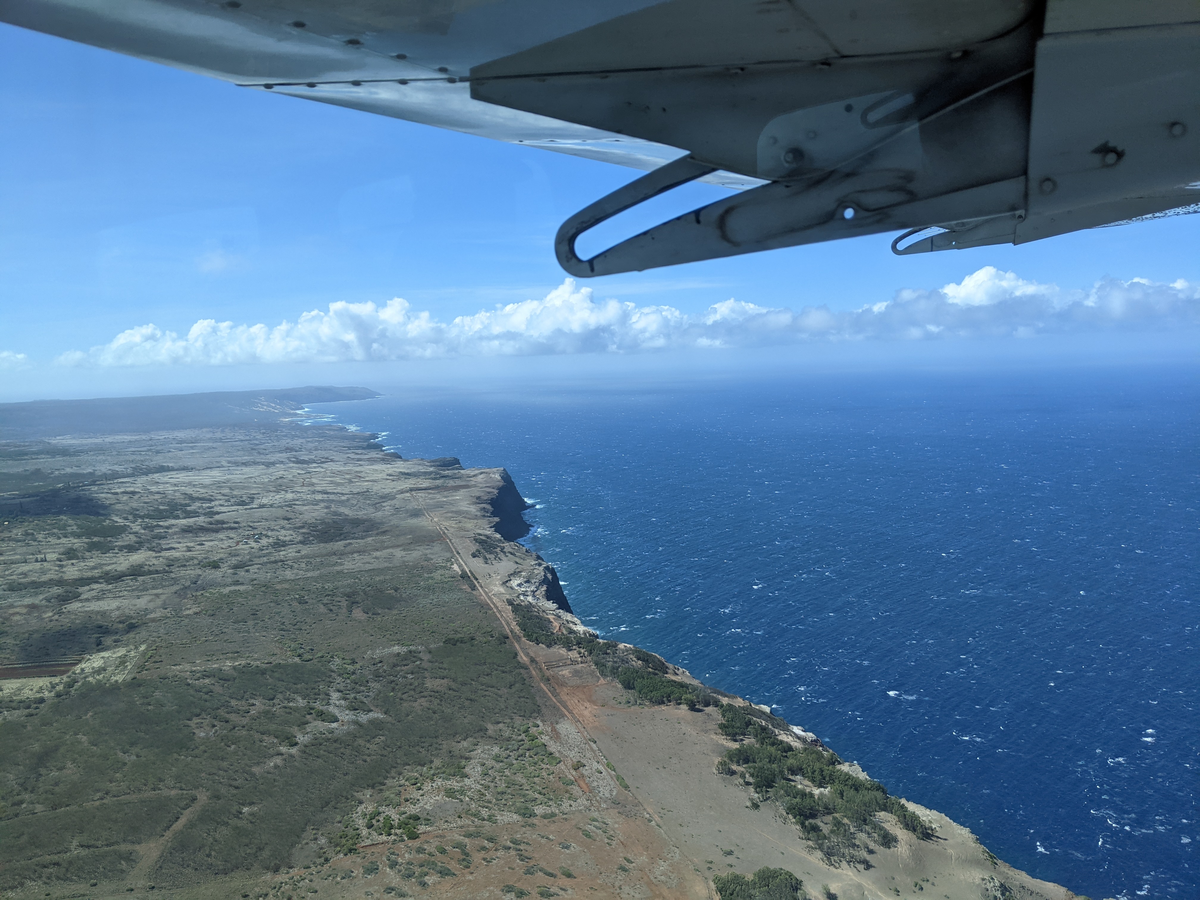 Mokulele Airlines View of molokai departure