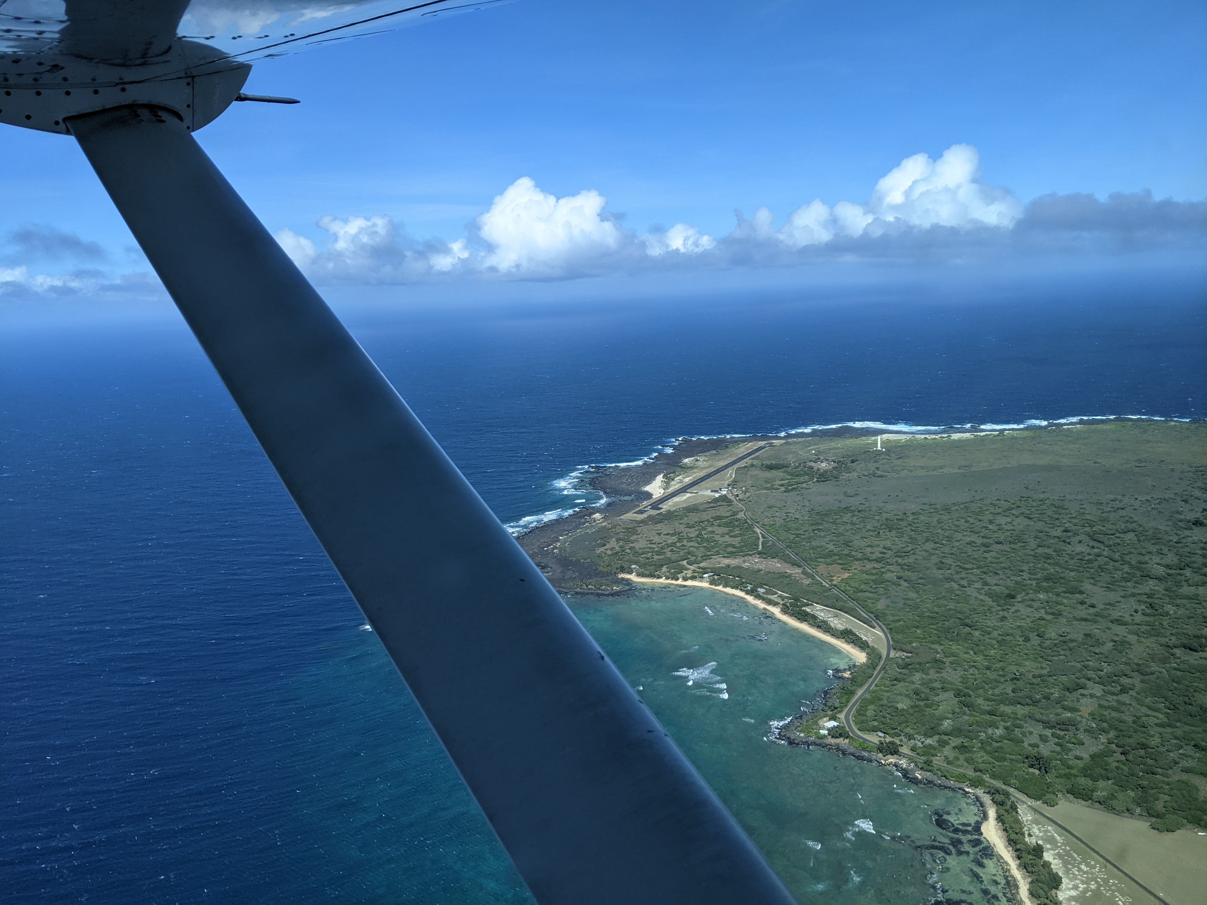 Mokulele Airlines View of Kalaupapa 