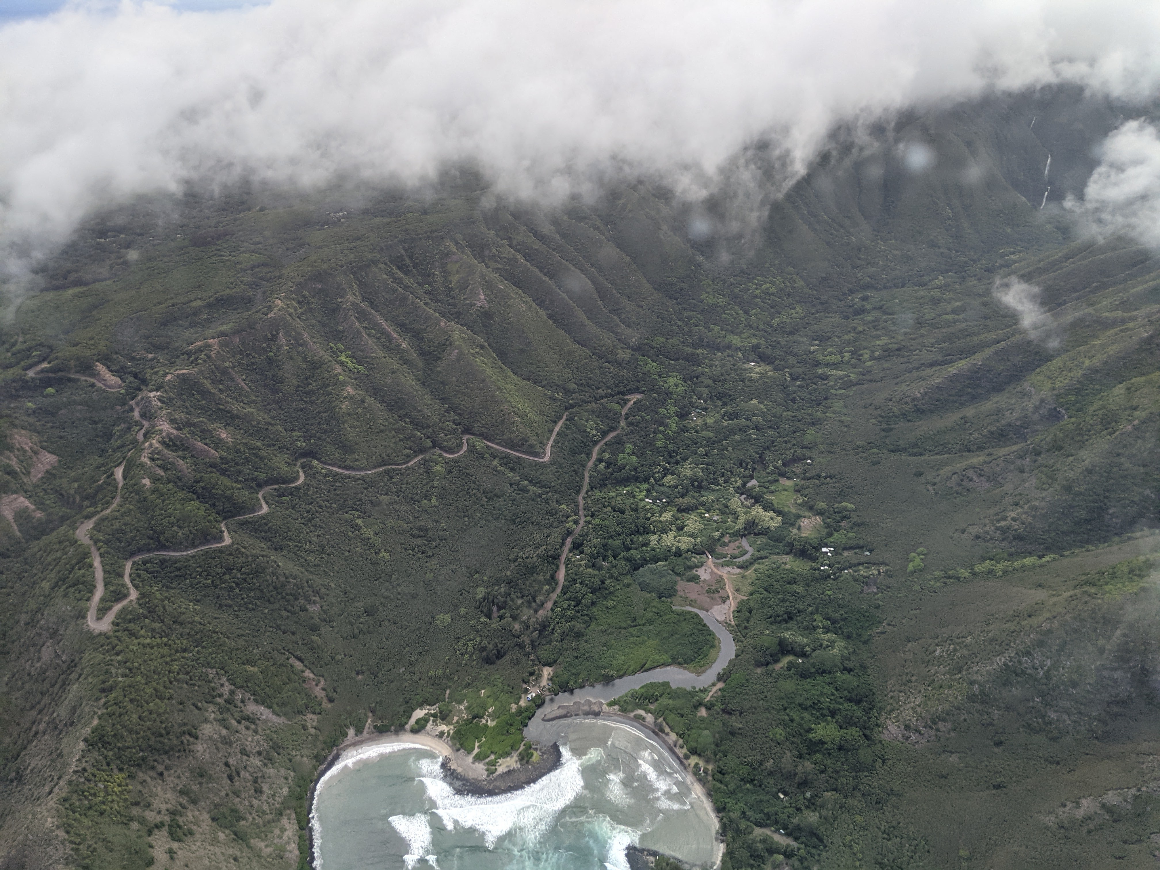 Mokulele Airlines View of Molokai