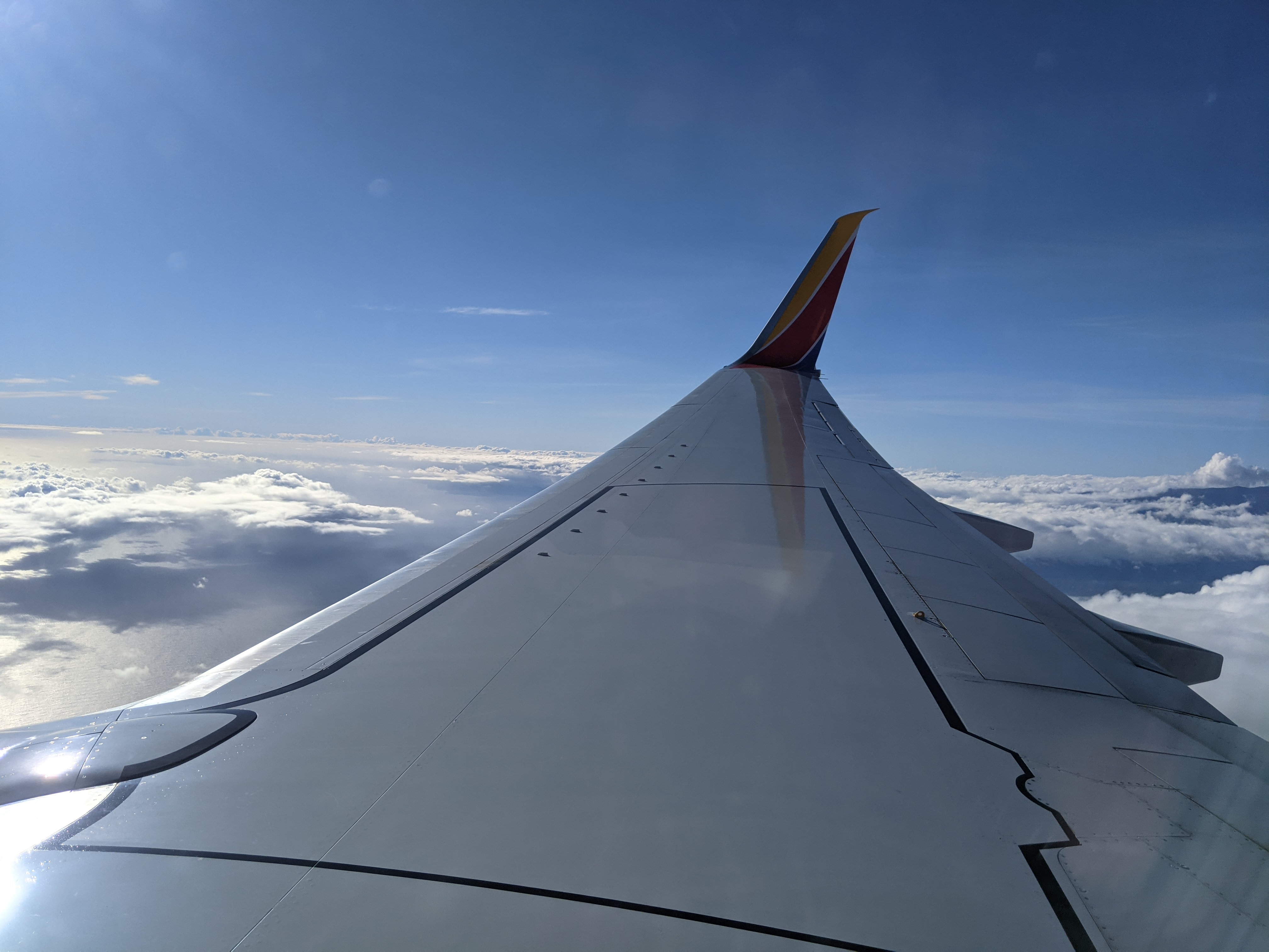 Southwest Airlines Hawaii View