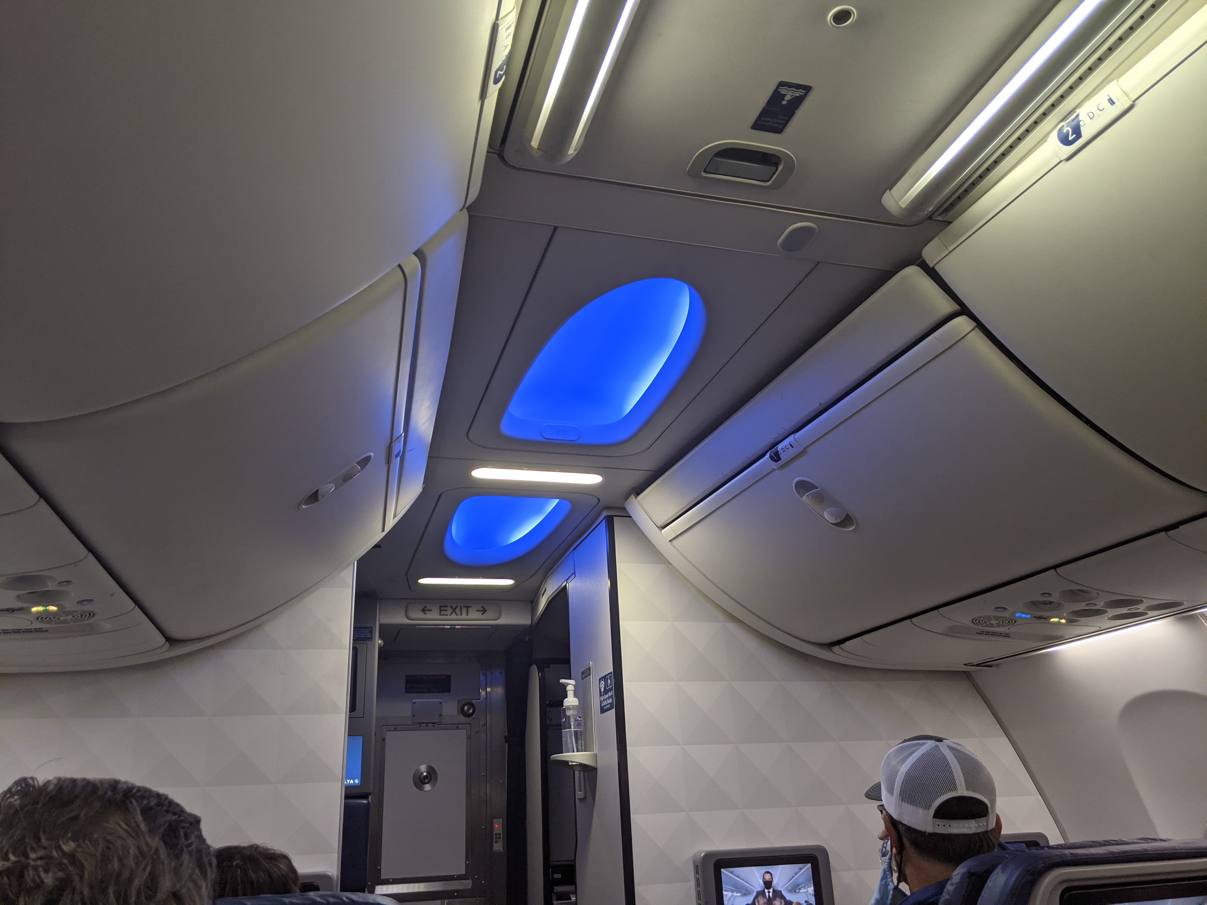 Delta 737-900 First Class Cabin