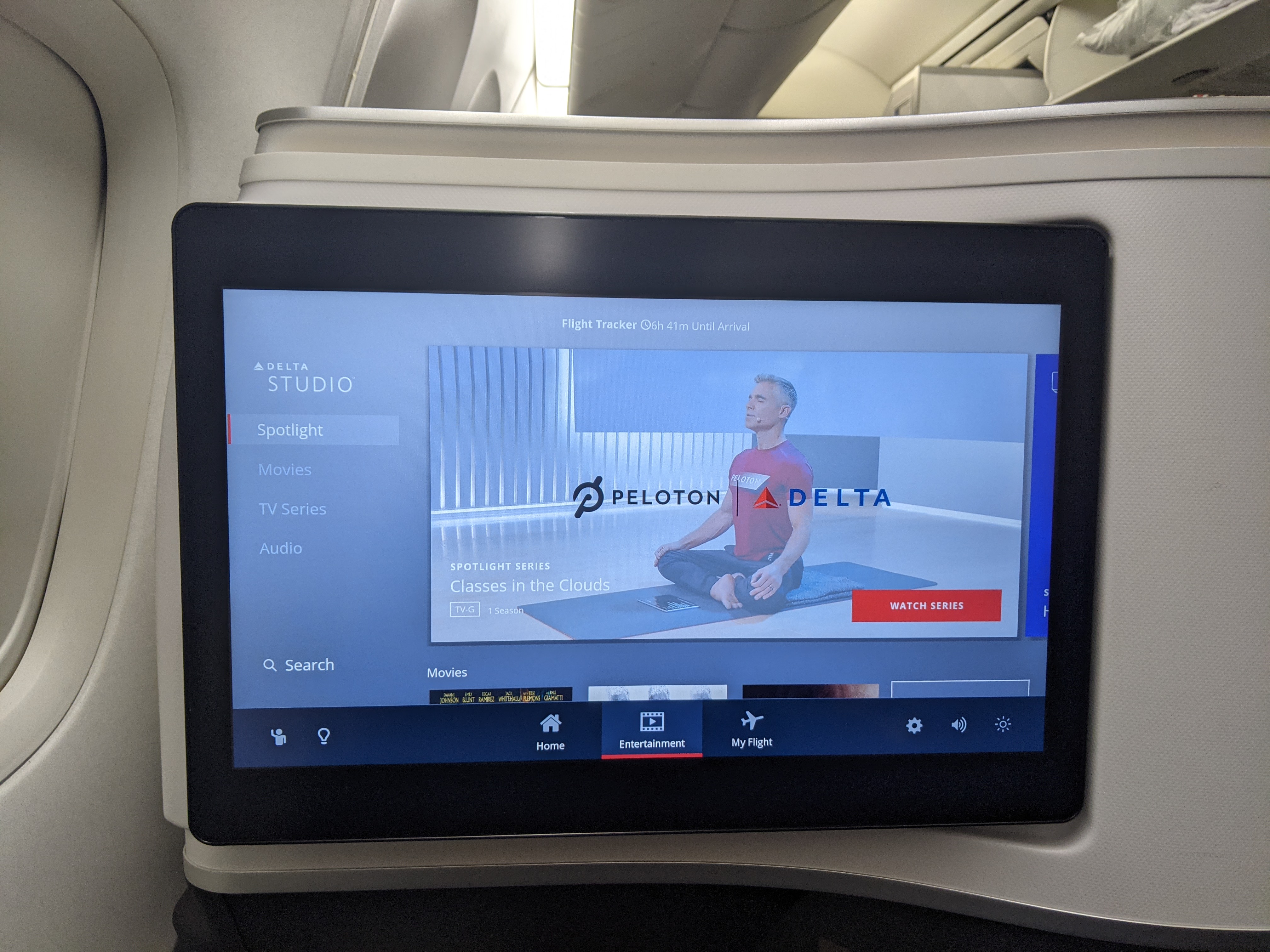 Delta 767-400 Delta One Seat