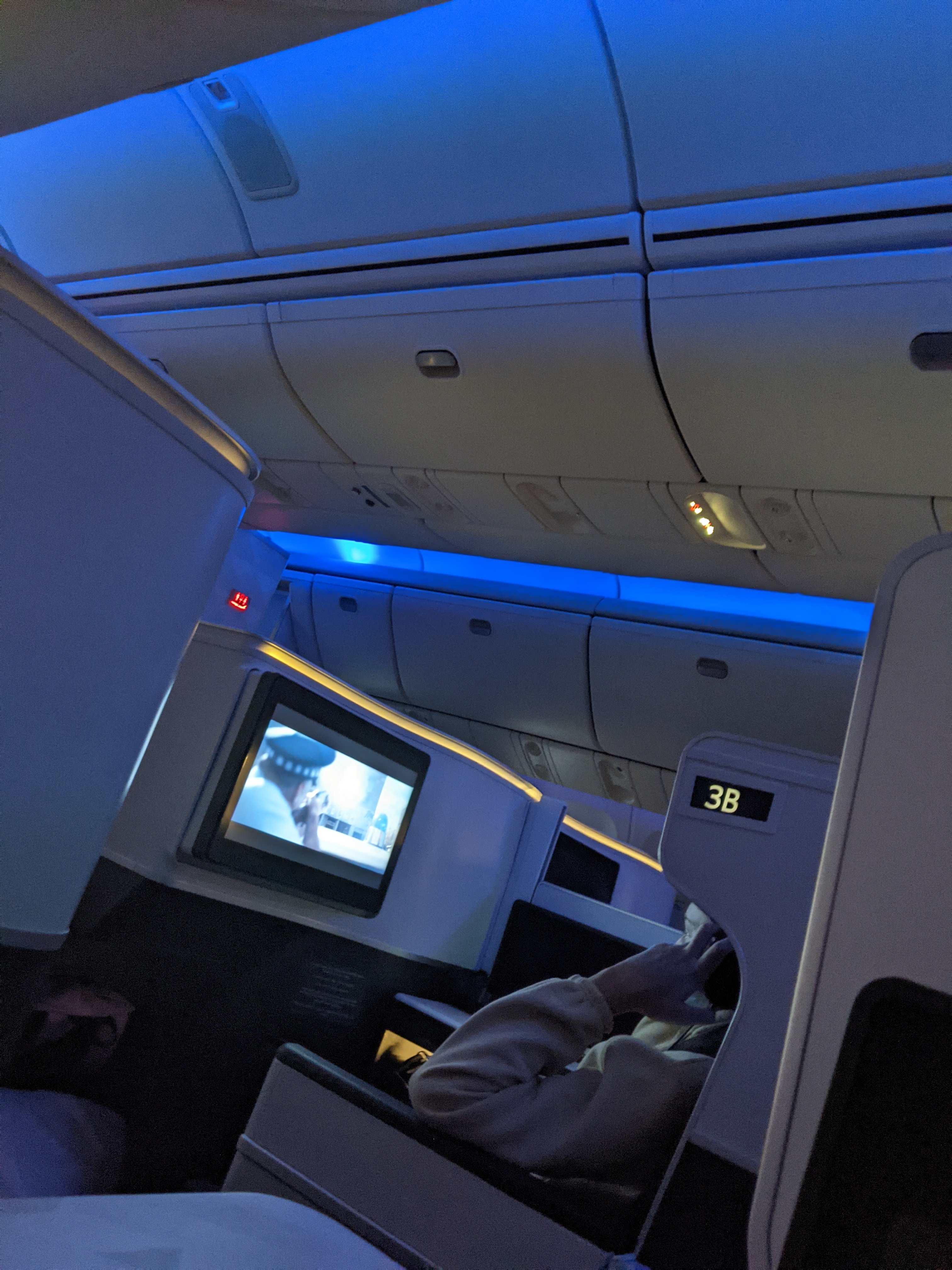 Delta 767-400 Delta One Cabin Lights