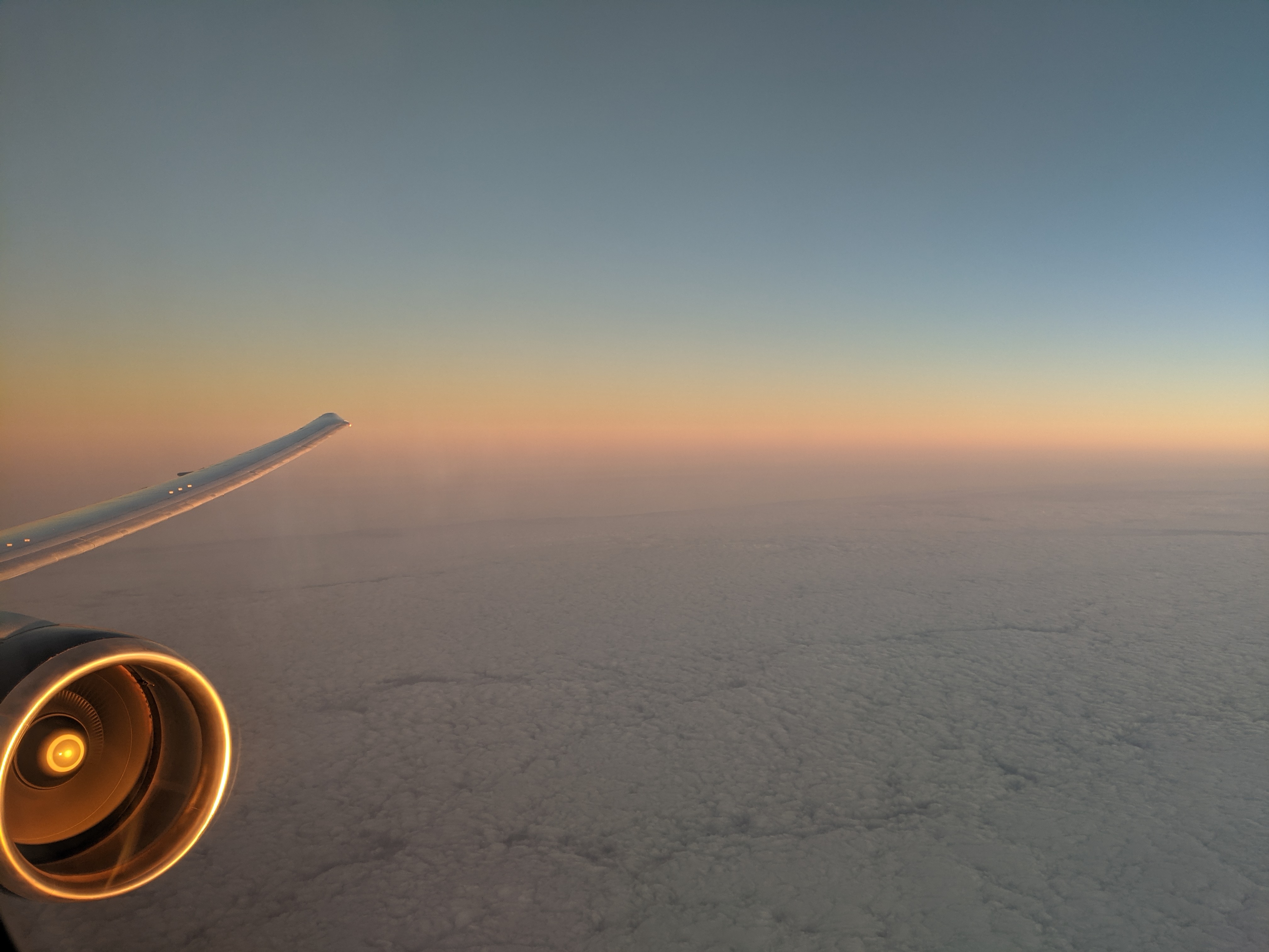 Delta 767-400 Delta One Arrival