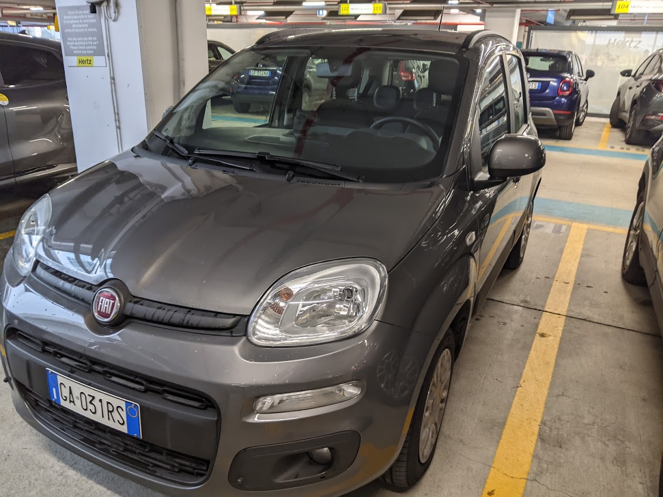 MXP Airport Rental Car Return