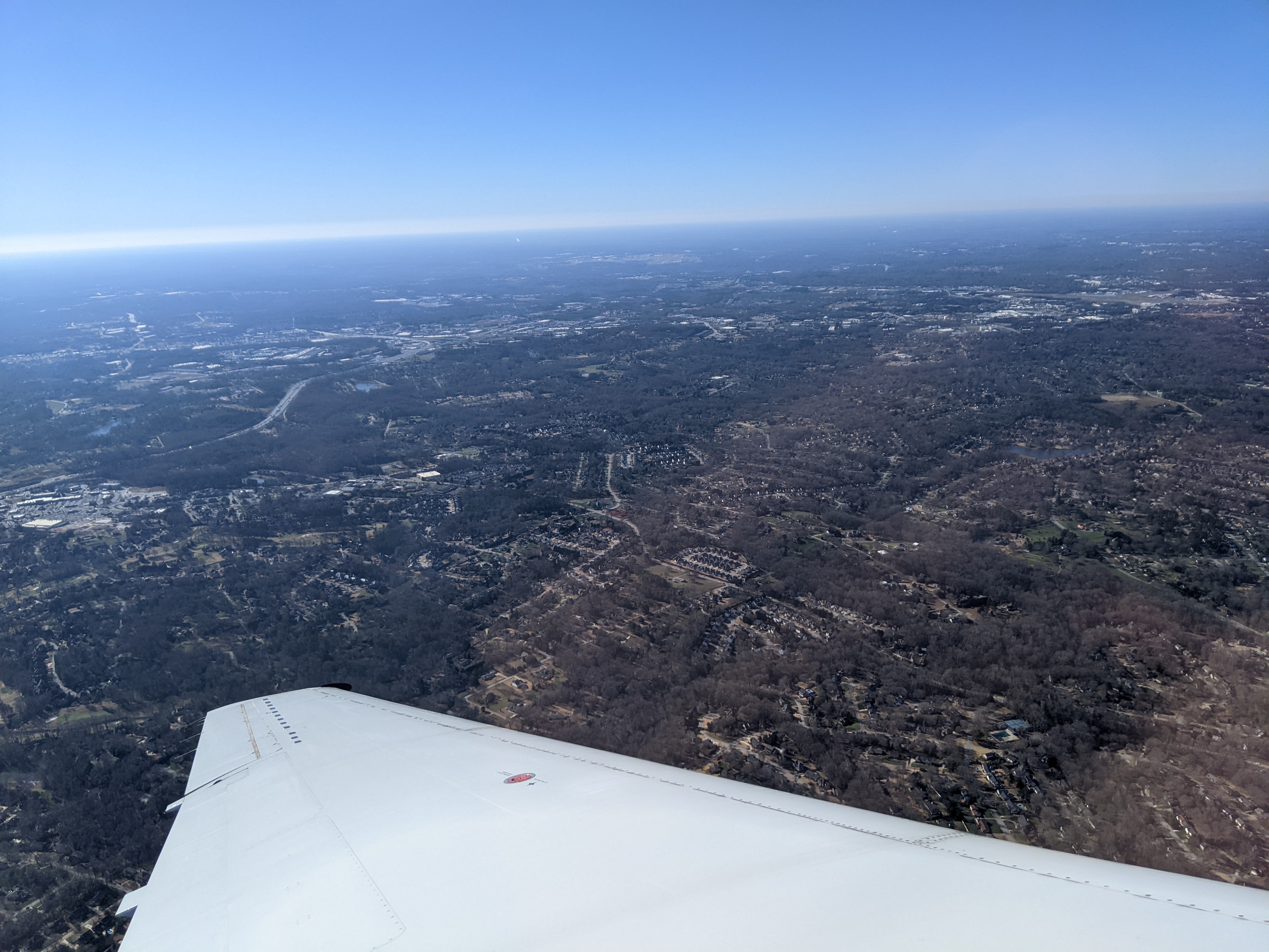 ERJ in flight