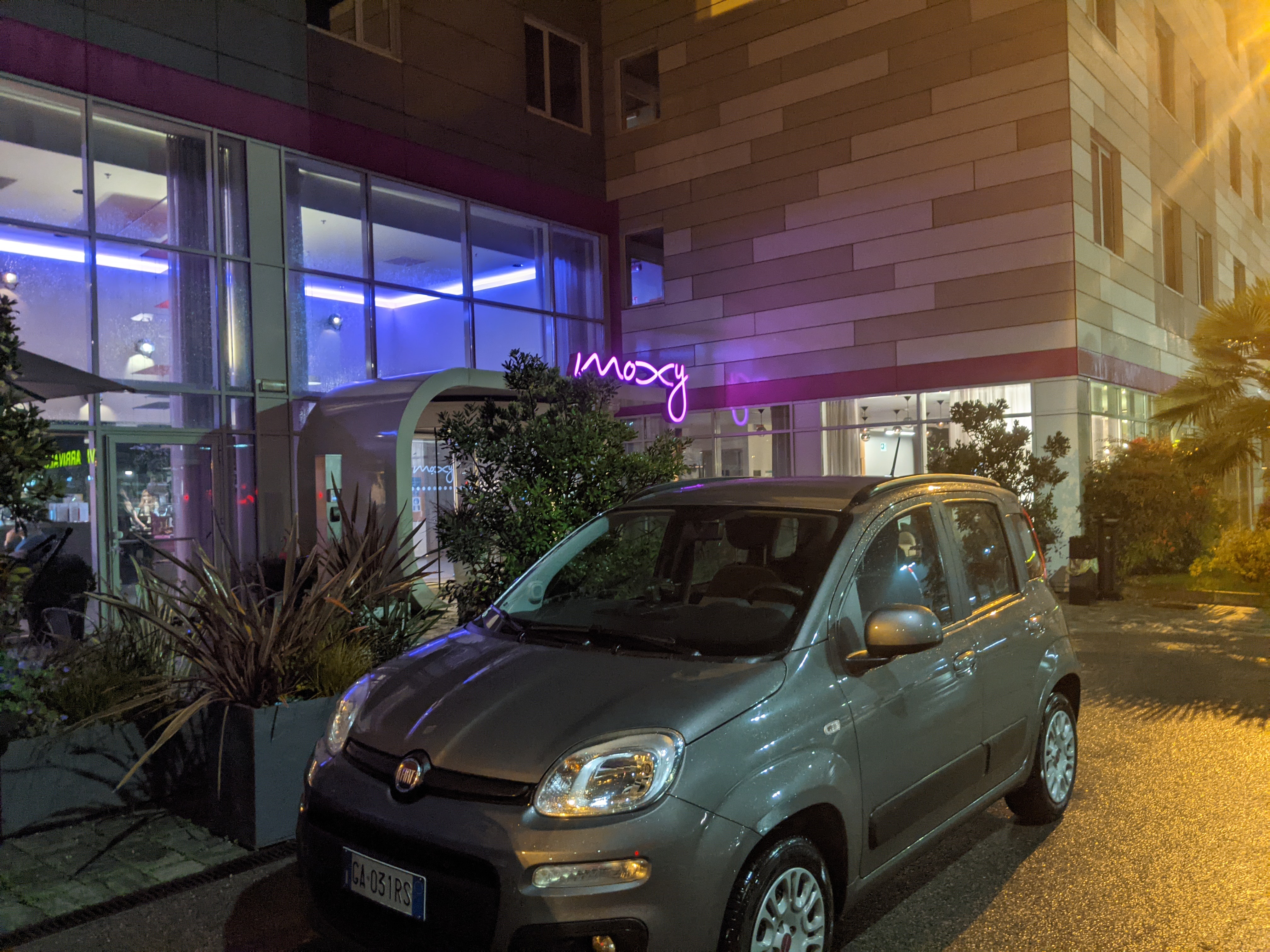 MXP Moxy Hotel Exterior