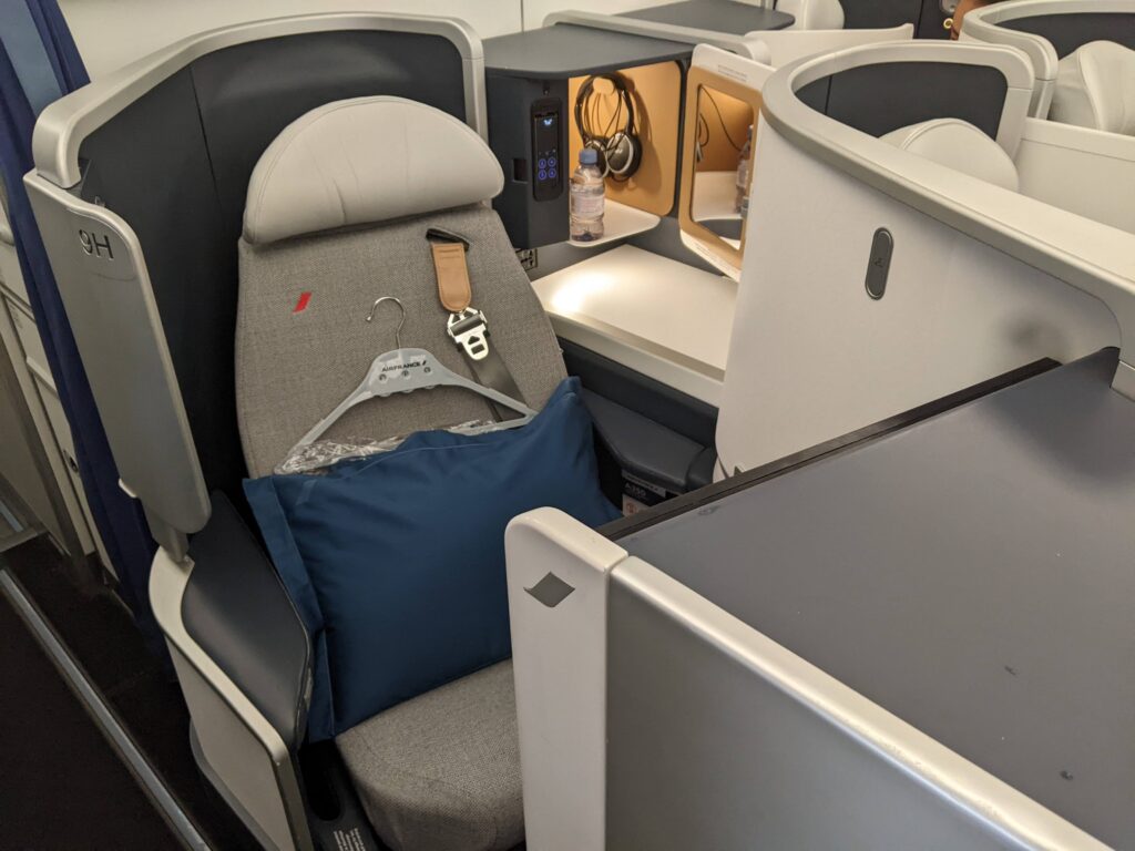 Air France A350 Business Class Seat