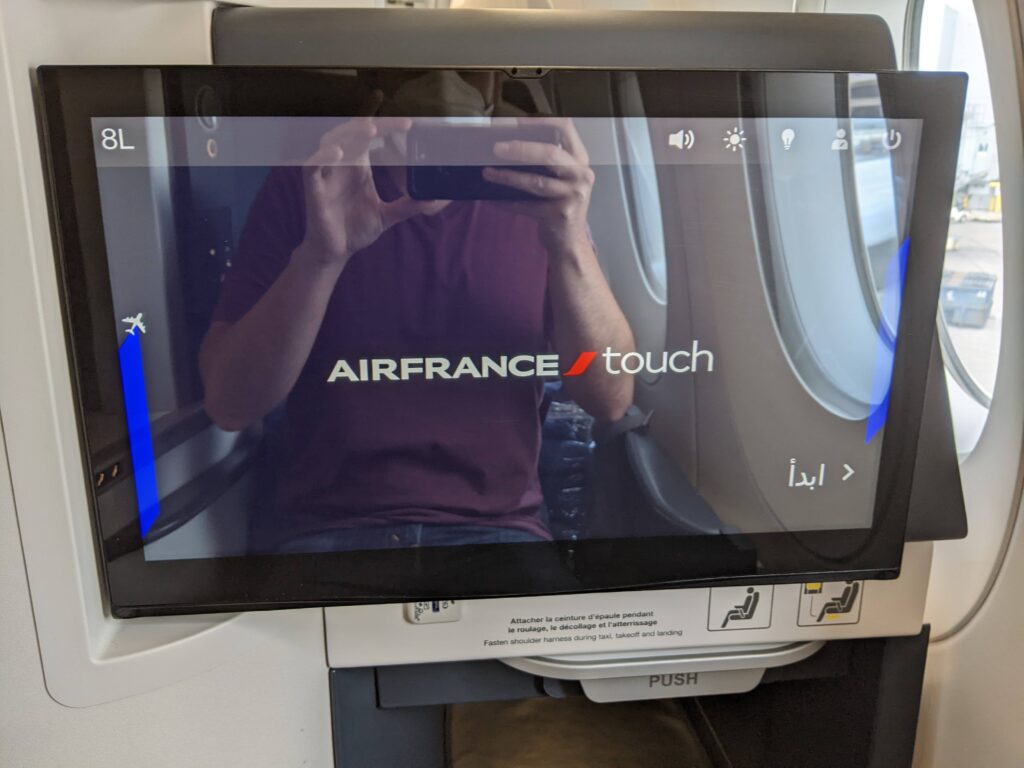 Air France A350 Business Class Seat