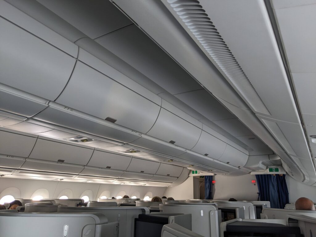 Air France A350 Business Class Cabin