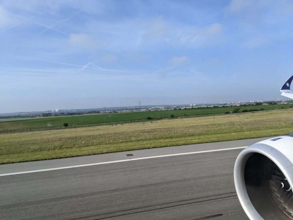 Air France A350 Landing