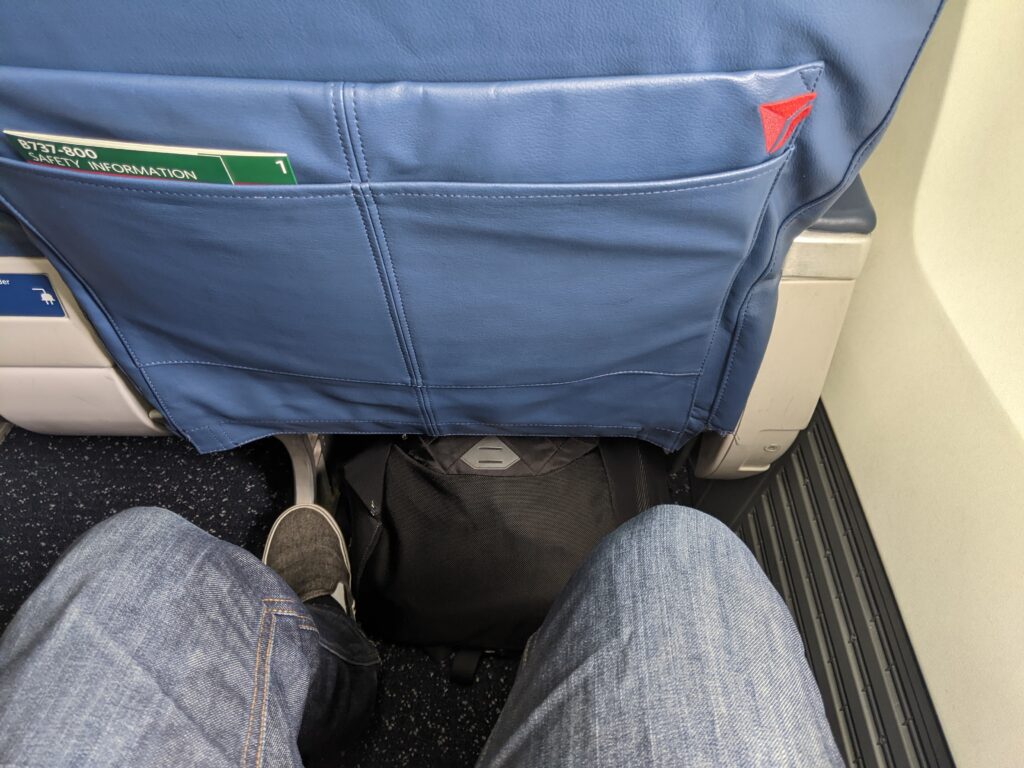 Delta 737-800 First Class