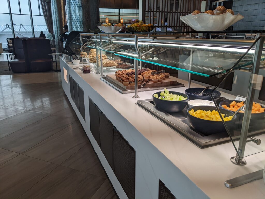 Ohare Airport Terminal 5 Delta Skyclub Buffet