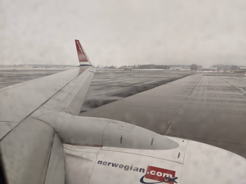 Norwegian 737-800 In Oslo