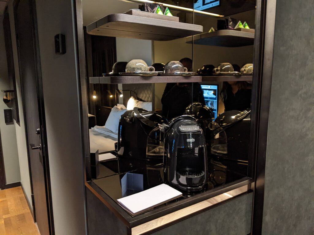 At Six Hotel Stockholm In Room Coffee 