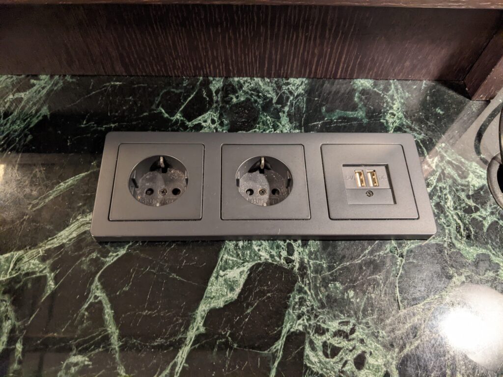 At Six Hotel Stockholm In Room Power