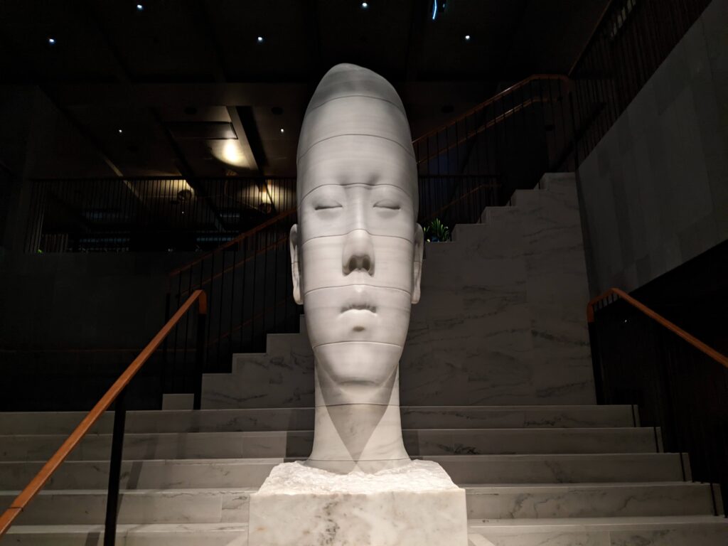 At Six Hotel Stockholm lobby 