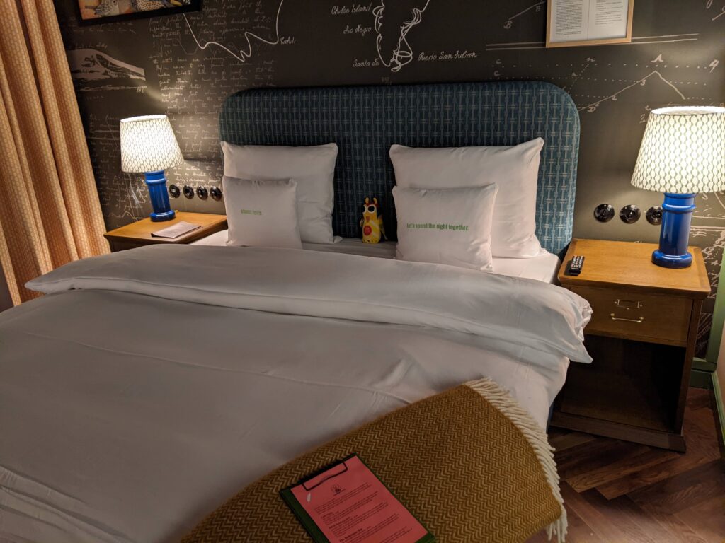 25 Hours Hotel Copenhagen Bed Area