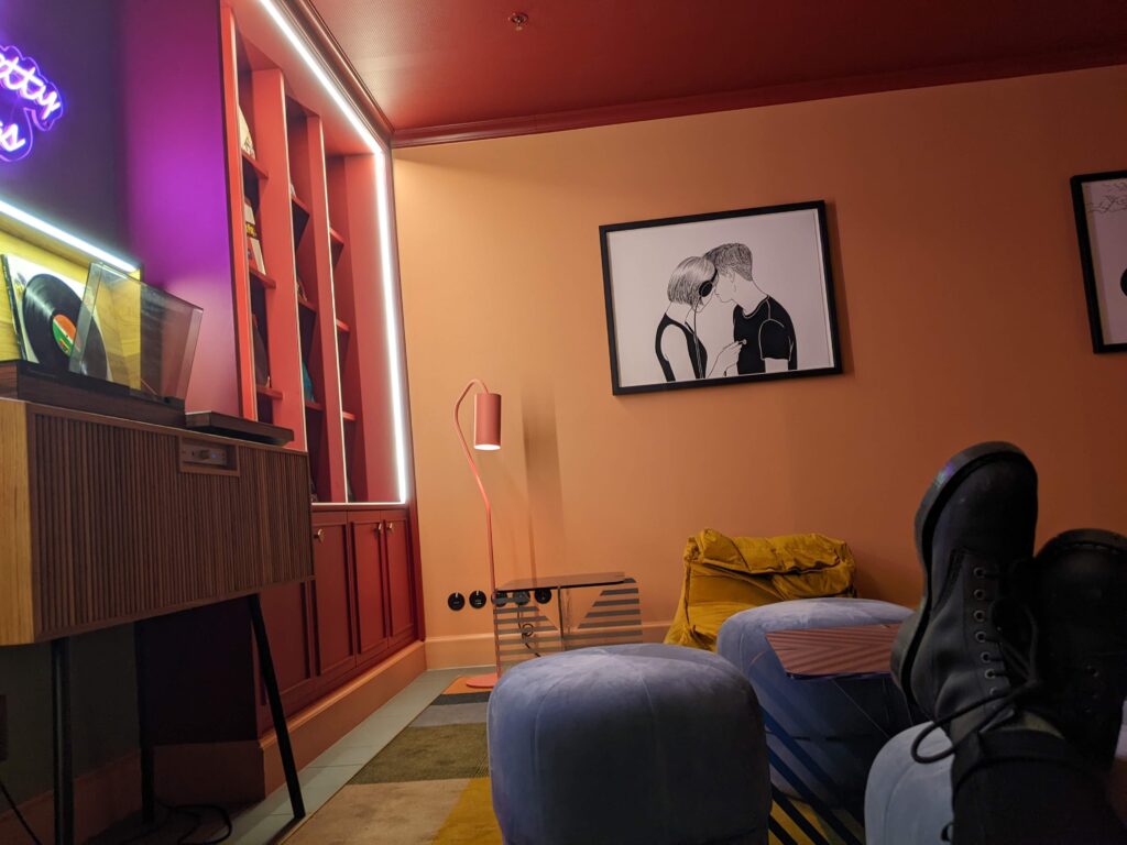 25 Hours Hotel Copenhagen Music Room