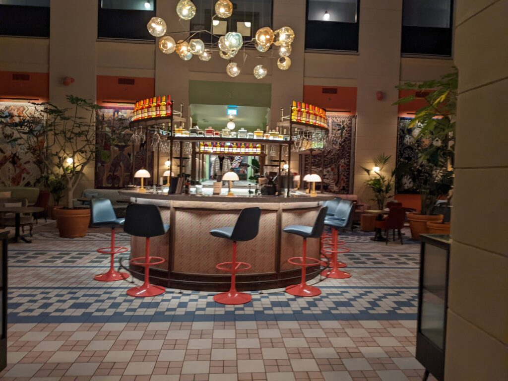 25 Hours Hotel Copenhagen Lobby bar