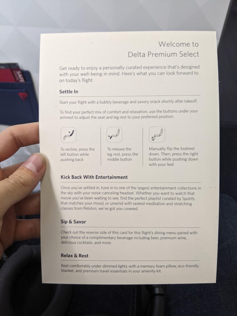 Delta 767-400 Premium Select Information 