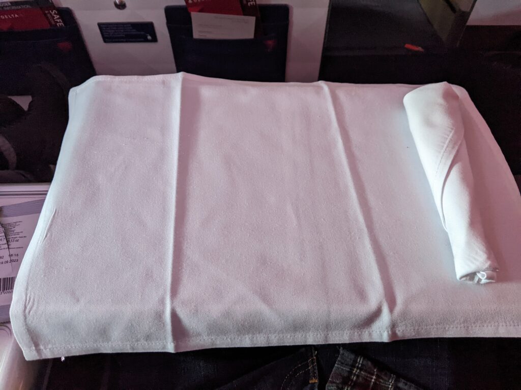 Delta 767-400 Premium Select Meal Service