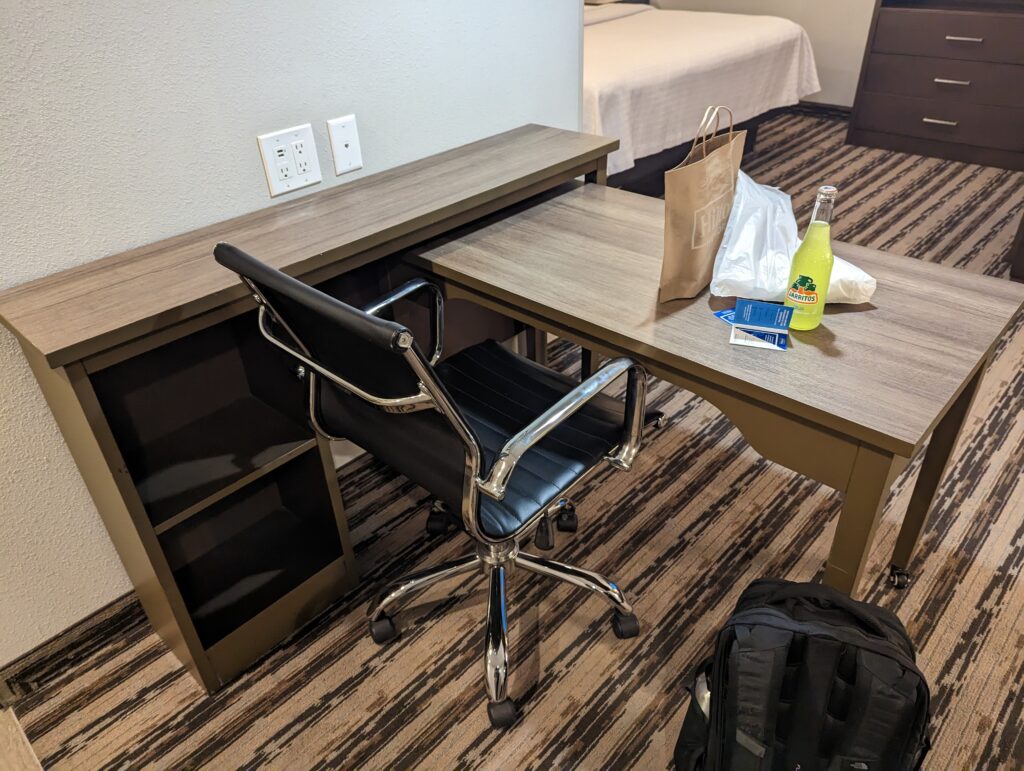 Homewood Suites West Chester Desk and Table