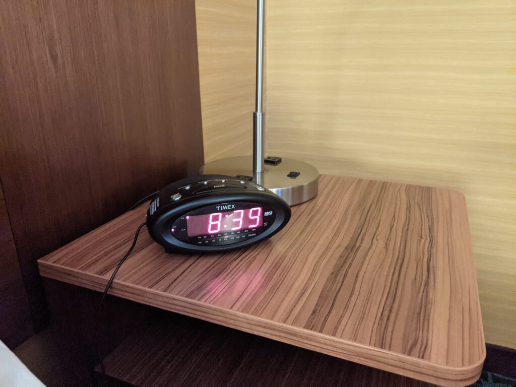 Fairfield Inn and Suites DuBois Pa King Room Alarm Clock