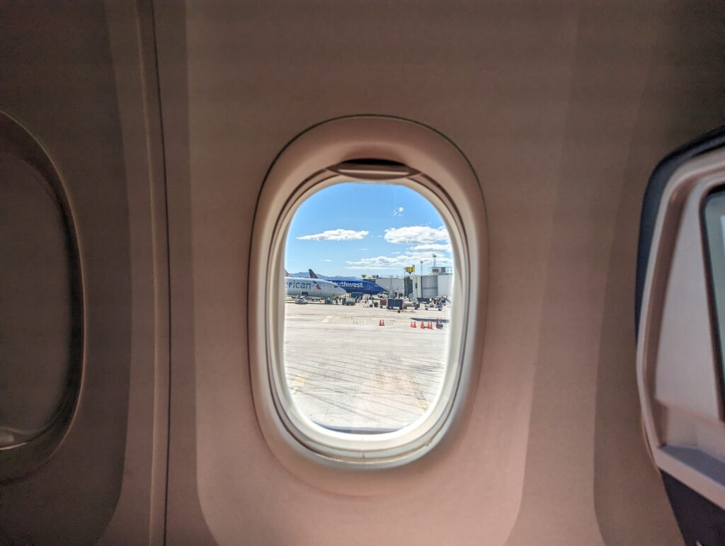 Delta 757 First Class Pushback