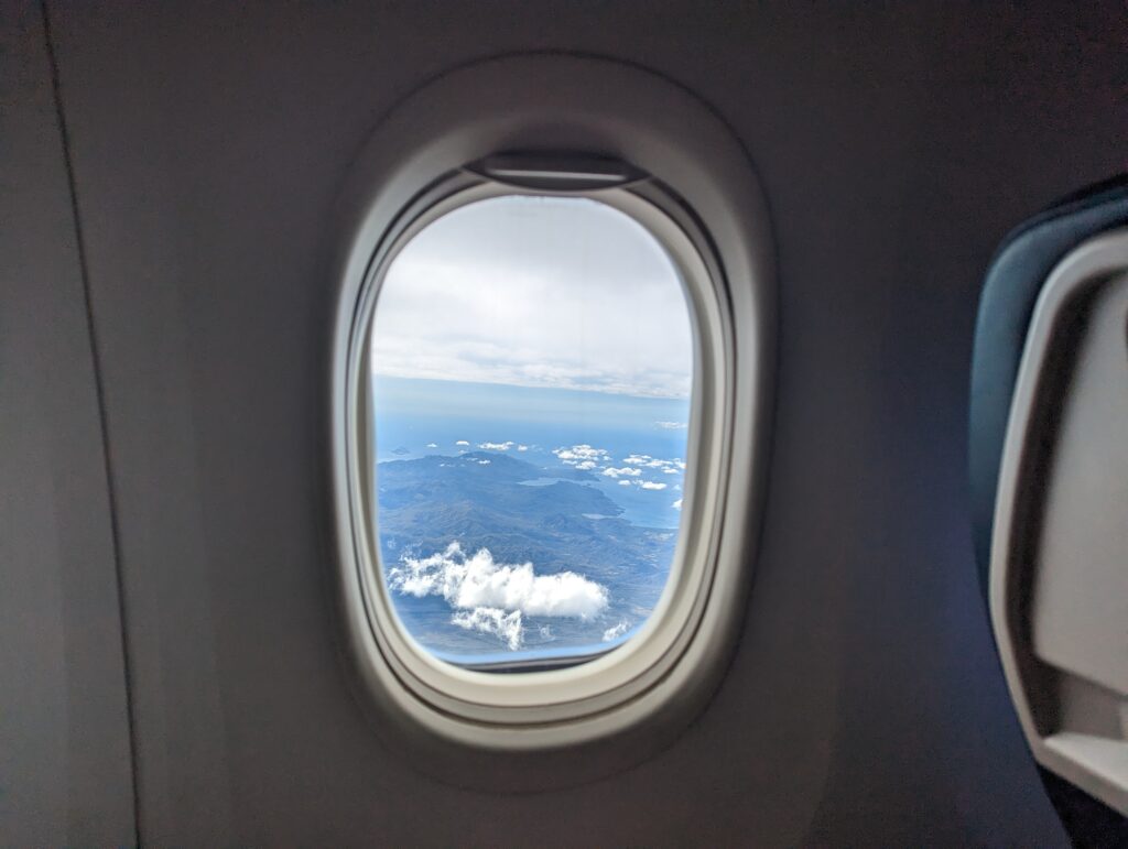 Delta 757 First Class Window View