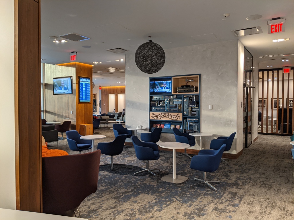 LAS Airport Centurion Seating