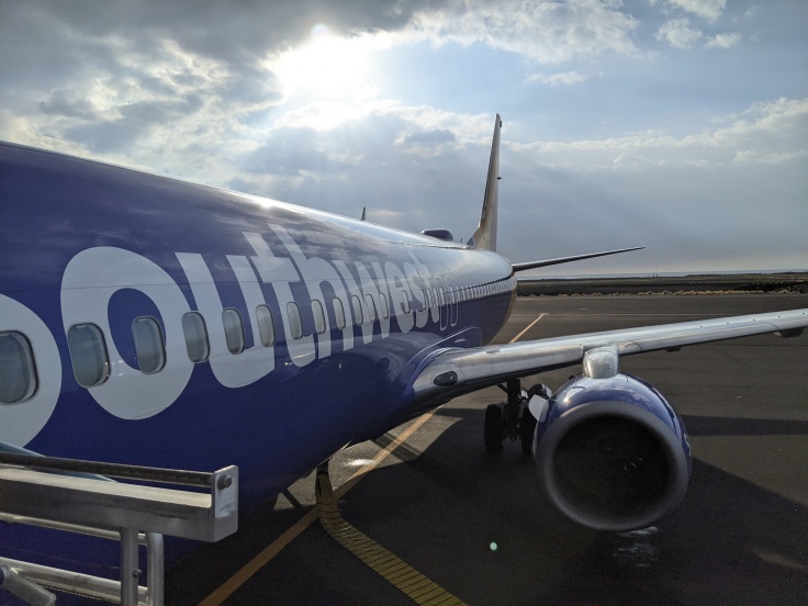 Southwest Airlines 737-800 at KOA