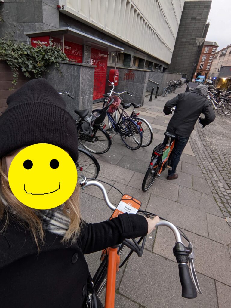 Bicycle rental in Copenhagen, Denmark
