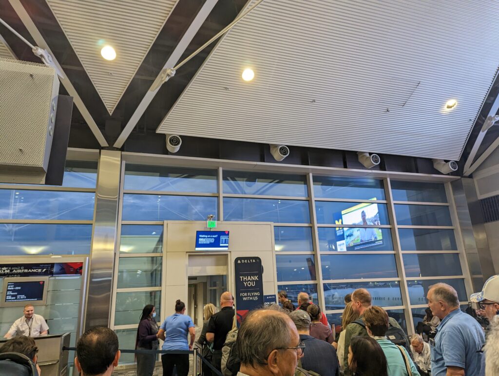 Air France A350 Boarding