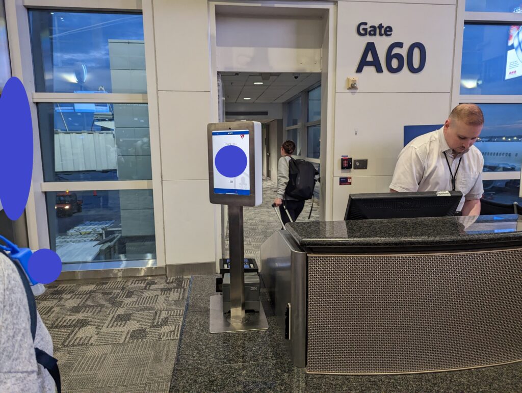 Air France Bio-metric Boarding