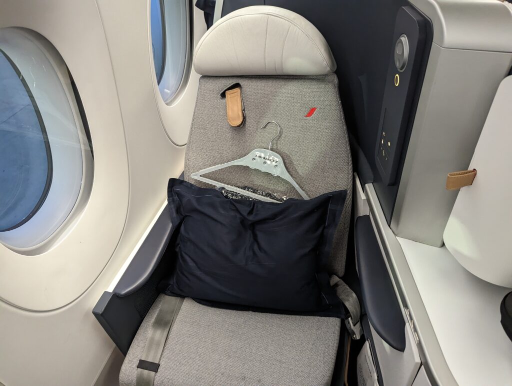 Air France A350 Business Class Seat