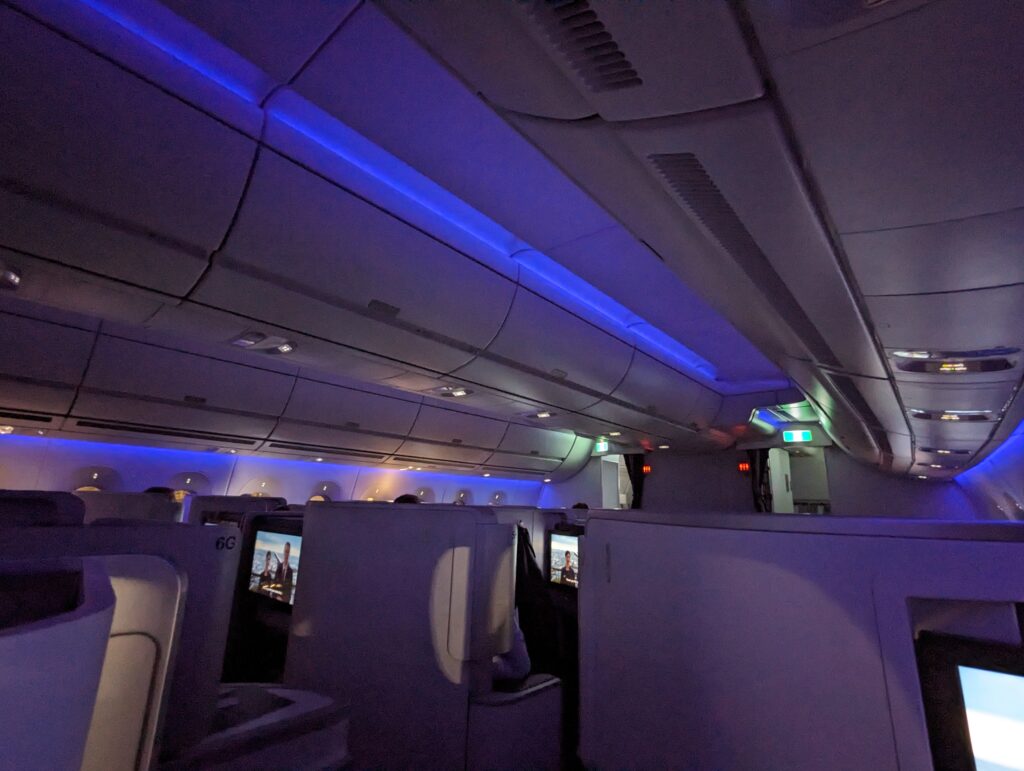 Air France A350 Business Class Cabin