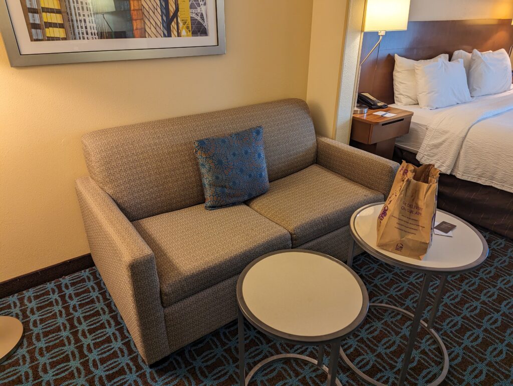 Fairfield Inn and Suites Mall of Georgia Sofa