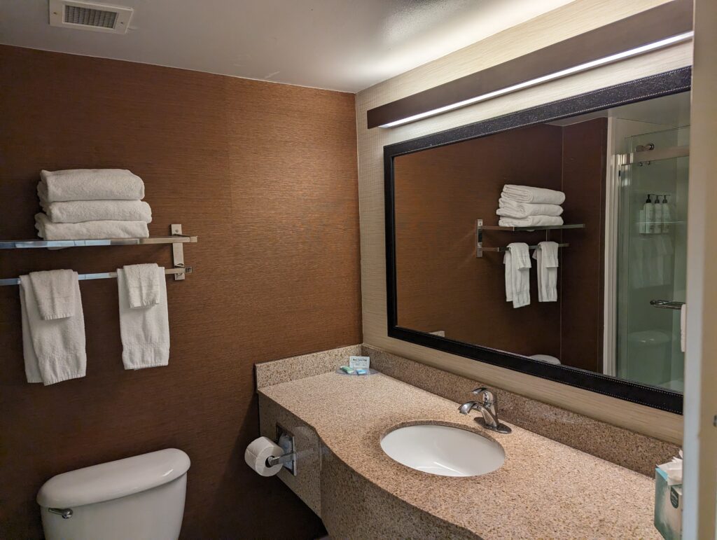 Fairfield Inn and Suites Mall of Georgia Bathroom