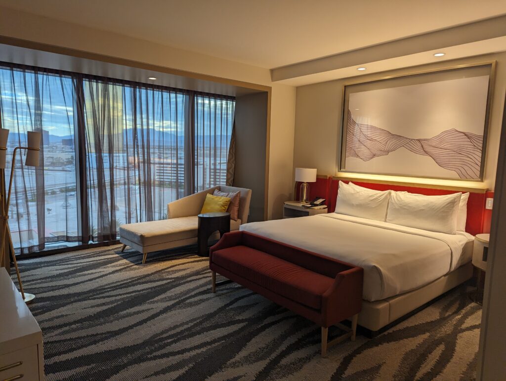 Las Vegas Resorts World Conrad Bed Room