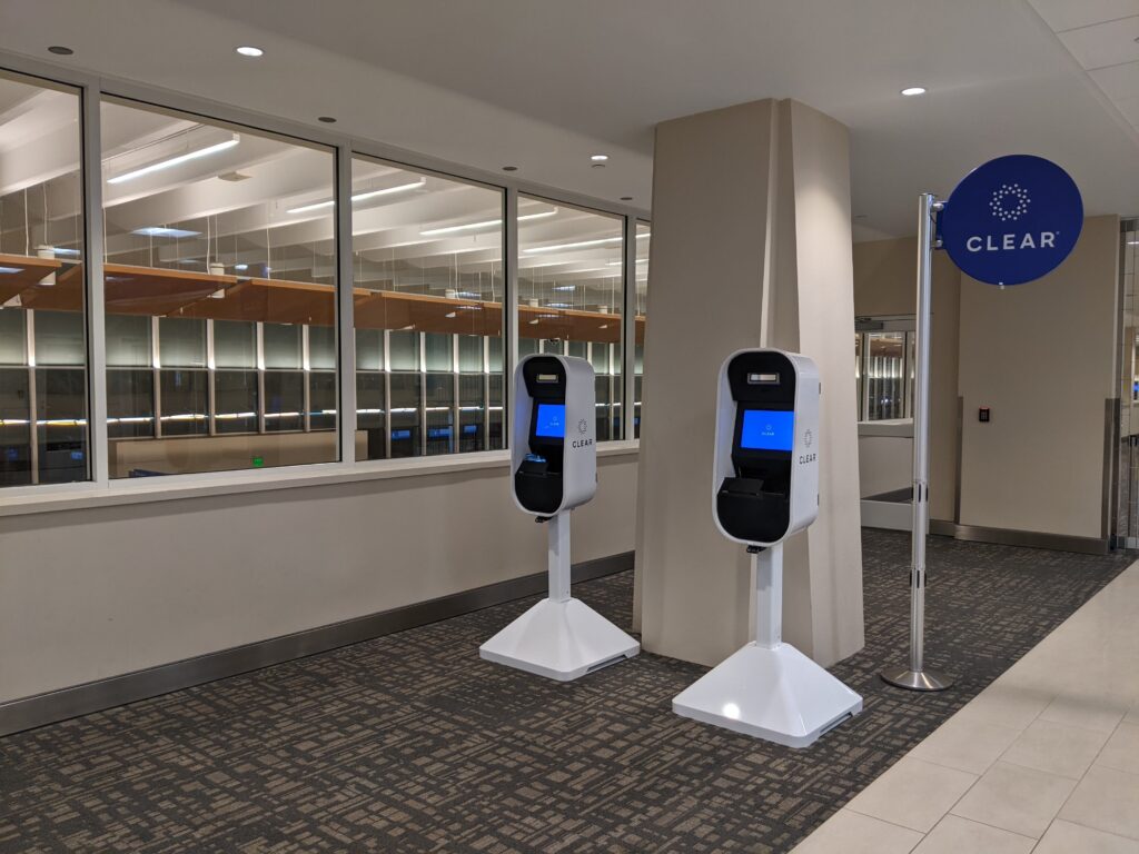 Clear Kiosks at GSP