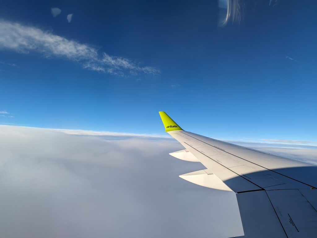 airBaltic A220-300 Takeoff from VNO