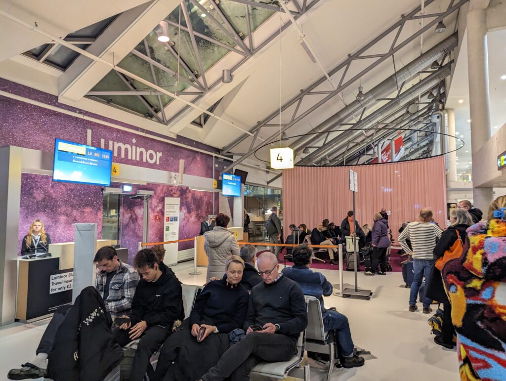 Tallinn Airport Lufthansa A321 Boarding