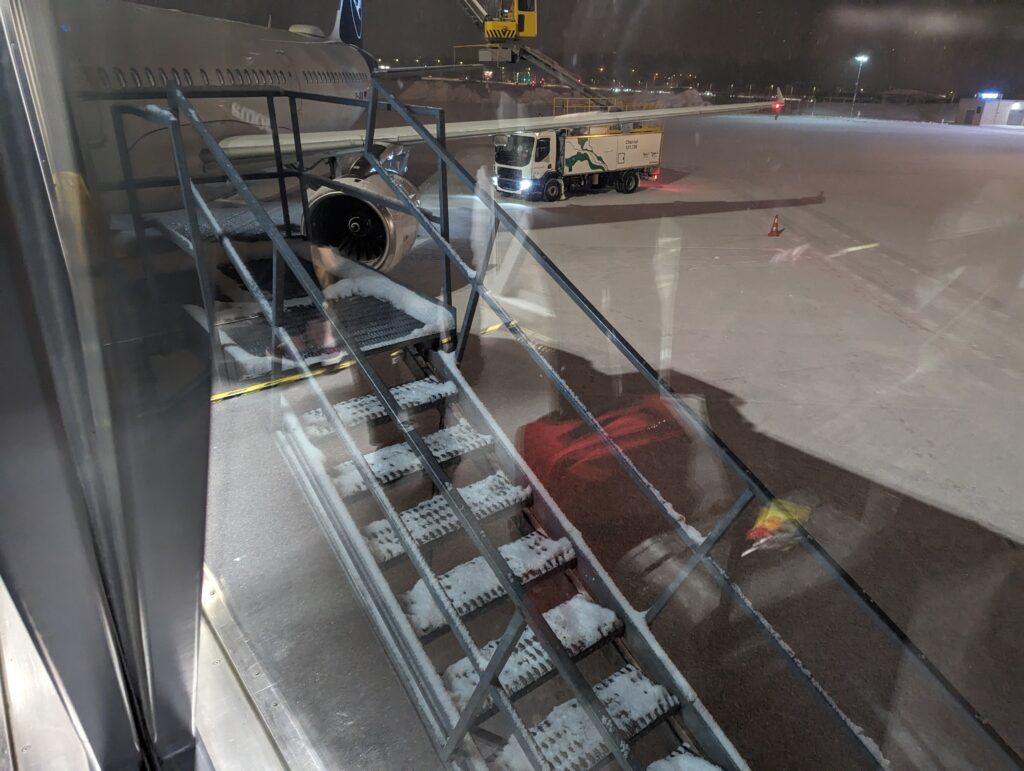Lufthansa A321 At the Gate