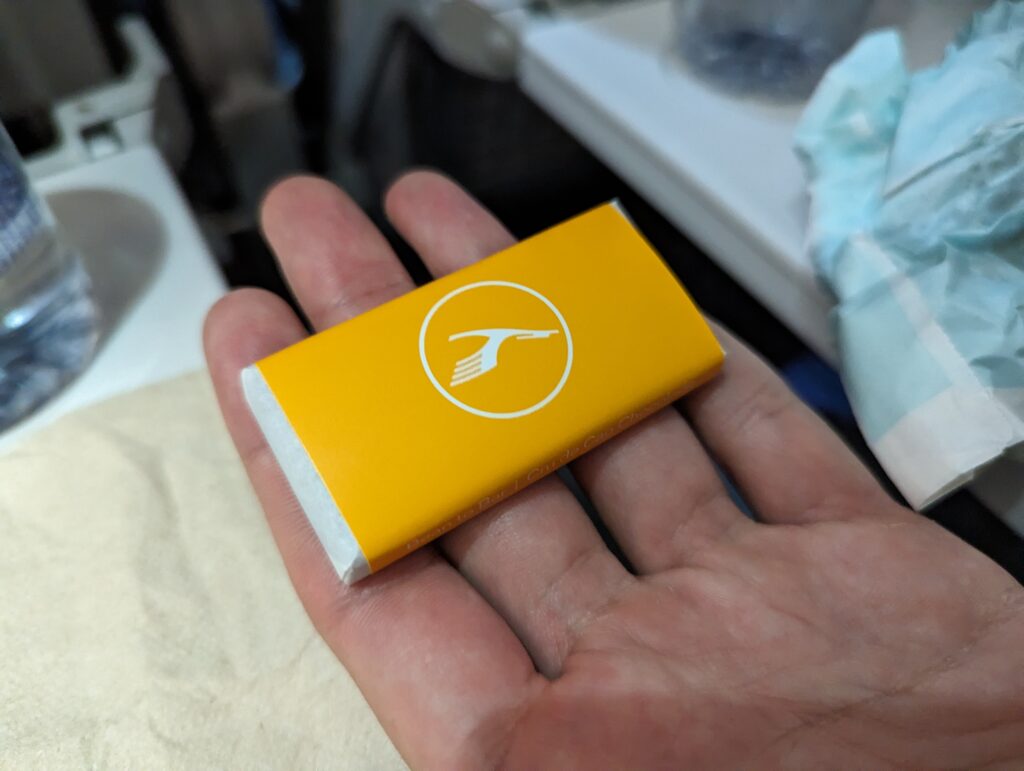 Lufthansa Chocolate