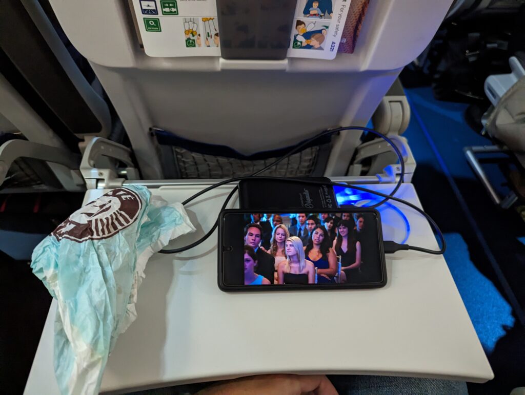 Lufthansa A321 In Seat Entertainment